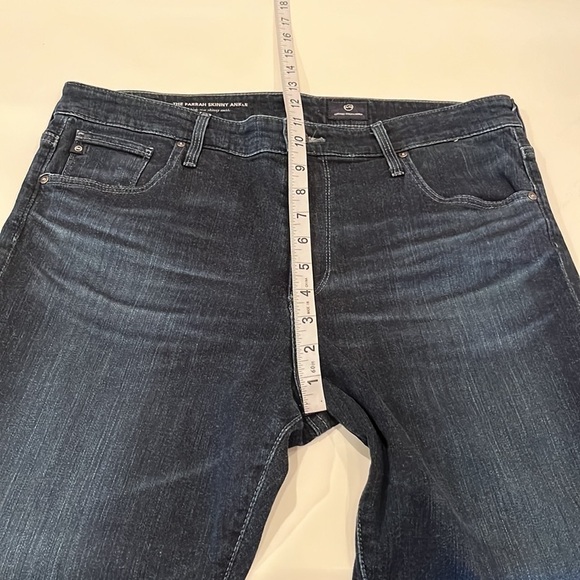 Ag Adriano Goldschmied The Farrah Skinny Ankle Size 32R - Picture 4 of 16